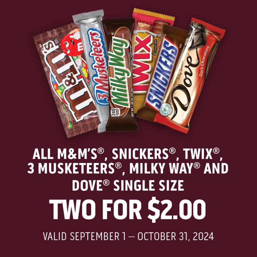 Sept - Oct Chahta Rewards Promotion for Mars Wrigley