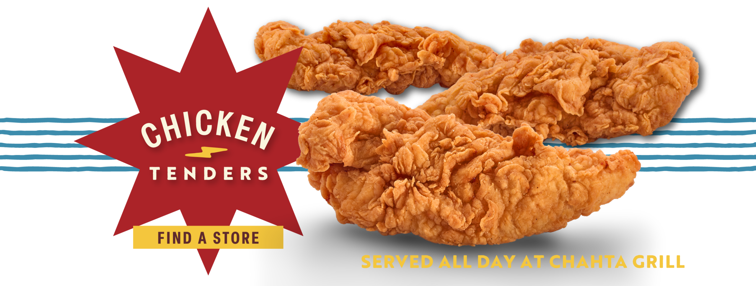 Chicken Tenders Served All Day at the Chahta Grill